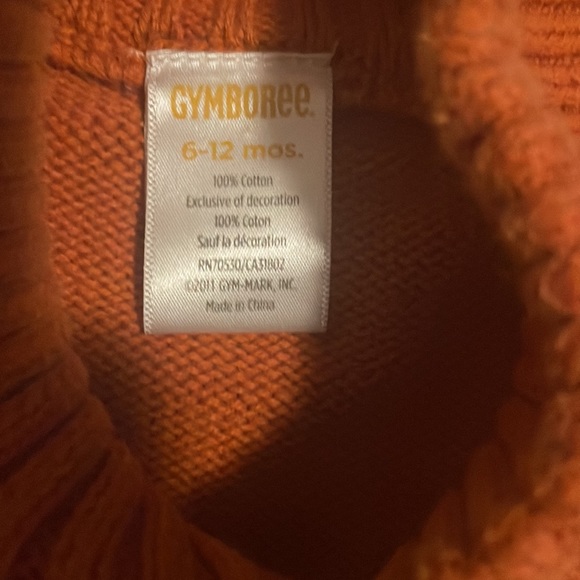 4/$20 Boys Gymboree Pullover Knit Sweater 6-12 mth - Picture 2 of 3